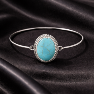 Lumière Turquoise Bangle