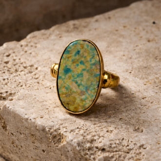 Verde Relic Statement Ring