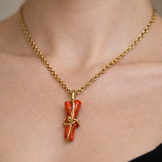 Helios Flame Necklase
