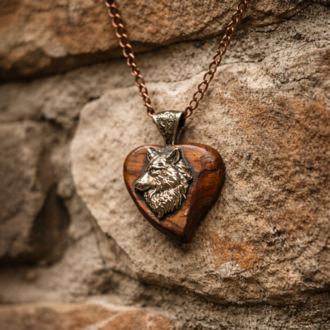 Ebony Wolf Talisman