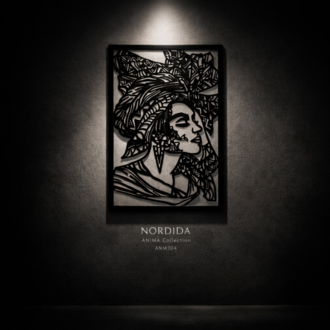 NORDIDA Zen Kadın Metal Duvar Tablosu – ANİMA Collection | ANM304