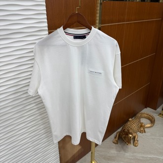 Tommy Küçük Baskı İthal Beyaz Tişört