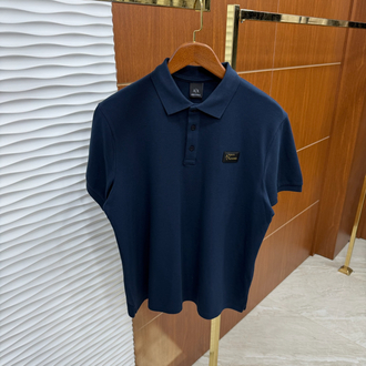 Armani Exchange Lacivert Polo Yaka