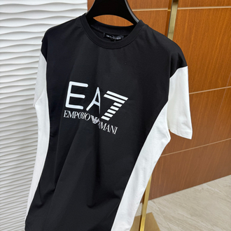 EA7 Eklemeli İthal Siyah Tişört