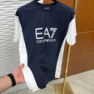 EA7 Eklemeli İthal Lacivert Tişört