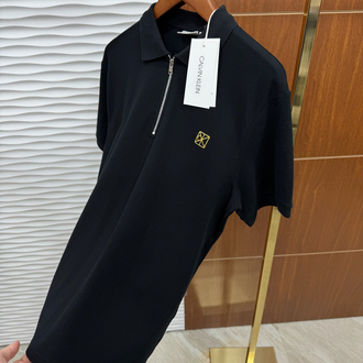 Calvin Küçük Logo İthal Siyah Tişört