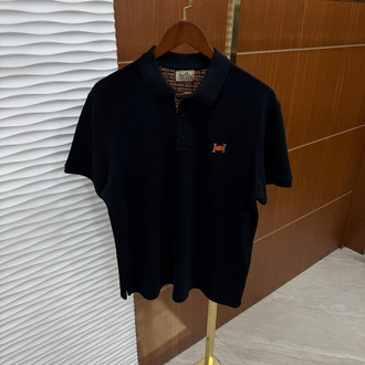 Hermes Basic Siyah Polo Yaka