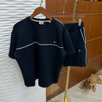 Beymen Club Şeritli Lacivert Yazlık Takım