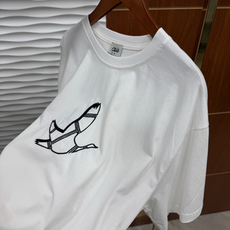 Beymen Club Kuş Logo İthal Beyaz Tişört