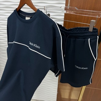 Calvin Klein Lastikli Lacivert Yazlık Takım