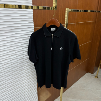 Beymen Club Yaka Detaylı İthal Siyah Polo Yaka