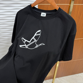 Beymen Club Kuş Logo İthal Siyah Tişört 
