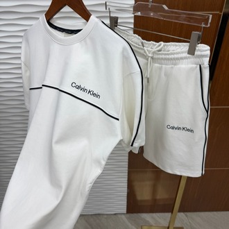 Calvin Klein Lastikli Beyaz Yazlık Takım