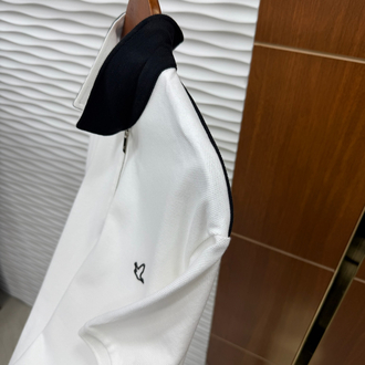 Beymen Club Yaka Detaylı Beyaz Polo Yaka
