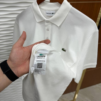 LCST Beyaz İthal Polo Yaka
