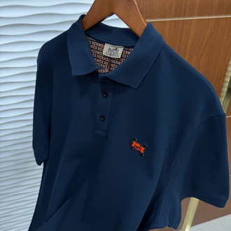 Hermes Basic Lacivert Polo Yaka