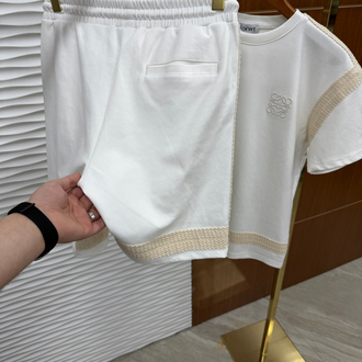 Loewe Hasır Beyaz Yazlık Takım