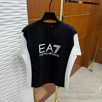 EA7 Eklemeli İthal Siyah Tişört
