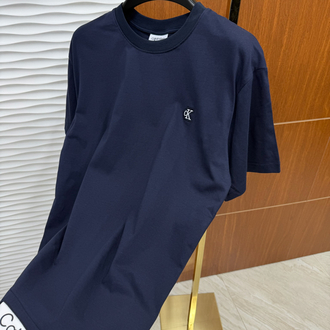 Calvin Klein Bel Baskılı 2 İthal Lacivert Tişört