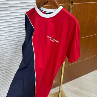 Tommy Parçalı İthal Tişört