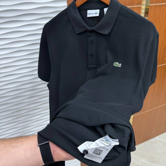 LCST Siyah İthal Polo Yaka