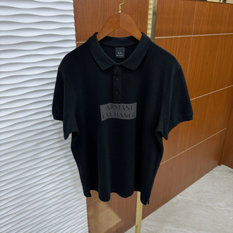 Armani Exchange Göğüs Baskılı Siyah Tişört