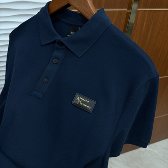 Armani Exchange Lacivert Polo Yaka