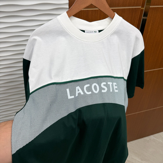 LCST Yeşil Parçalı İthal Tişört