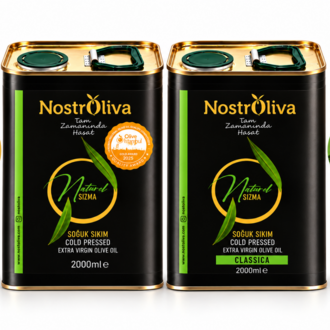 Nostroliva Altın Ödüllü Premium Domat ve Classica 2lt.2li Fırsat Paketi S.K.T 11/2028