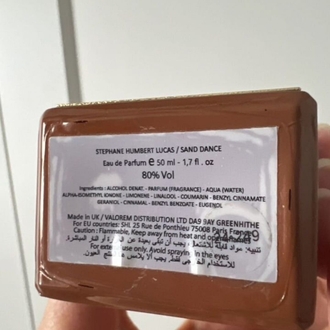 stephane humbert lucas 777 sand dance  edp 10 ml 