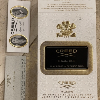 creed royal oud edp 10 ml ( eski formulasyon vintage batch )