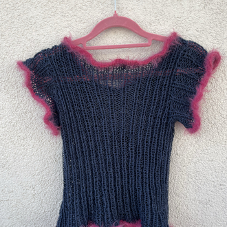 lace-up babe top (S-M)