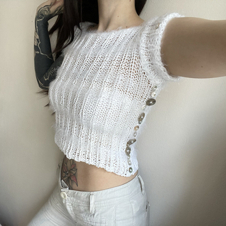 buttoned top (S-M)