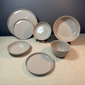 Circle Vizon Limoges Porselen Yemek Takımı - 16 Parça