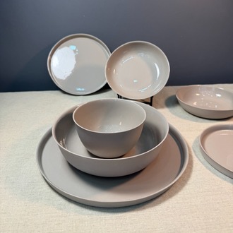 Circle Vizon Limoges Porselen Yemek Takımı - 16 Parça