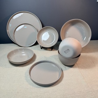 Circle Vizon Limoges Porselen Yemek Takımı - 16 Parça
