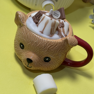 Hot Chocalate Köpekli Kupa Mum