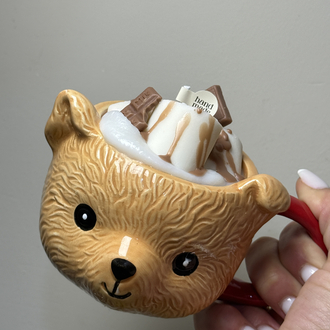 Hot Chocalate Köpekli Kupa Mum