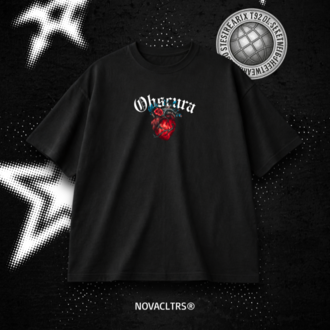 "OBSCURA" Oversize T-shirt