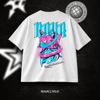 "THE FUTURE ITSELF" Oversize T-shirt