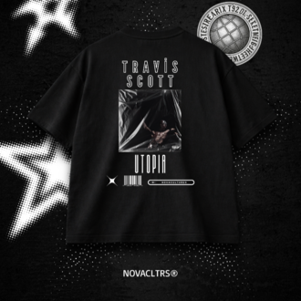''UTOPIA'' Albüm Temalı Oversize T-shirt