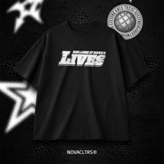 "LOVE NEVER DIE" Oversize T-shirt