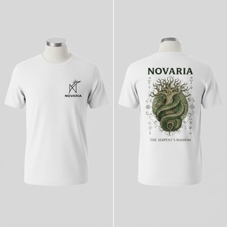 NOVARİA T-shirt %100 pamuk (Relaxed Kalıp)