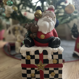 Hediye Paketli Noel Baba