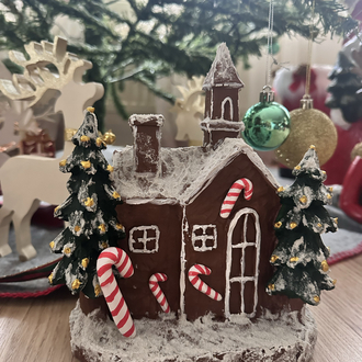 Çam Ağaçlı Noel Ev