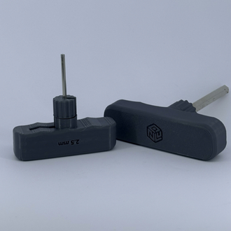 Novolit Labs – İzeltaş Uyumlu Ergonomik ABS Alyan Tutucu (Tekli)