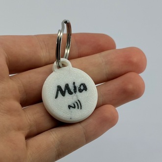 Novolit Akıllı NFC Tasma Künyesi – Kırılmaz & Pilsiz