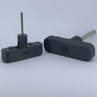 Novolit Labs – İzeltaş Uyumlu Ergonomik ABS Alyan Tutucu (Tekli)