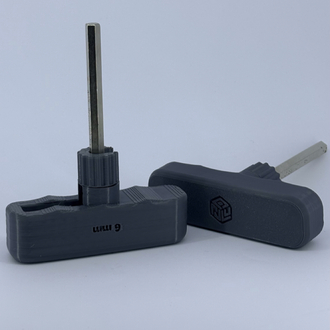 Novolit Labs – İzeltaş Uyumlu Ergonomik ABS Alyan Tutucu (Tekli)