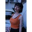 ORANGE CROP TOP 
